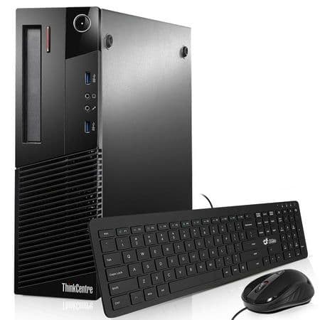 Restored Lenovo ThinkCentre M83/M93 SFF Desktop Computer: This Lenovo ThinkCentre Desktop SFF Computer PC is equipped with an Intel Core i5 4th Generation up to 3.60GHz processor, 16GB of Ram, 256GB SSD This Renewed Lenovo ThinkCentre M83/M93 Computer can support 4GB, 8GB Ram, and 16GB Ram that ensures to deliver high-performance capabilities for smooth computing, trading and multi-tasking for professionals and content creators. This prebuilt pc offer fast seamless system responsiveness and no f
